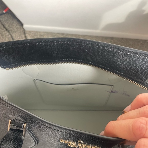 Kate Spade Darcy Small Satchel Grain Leather Black - Picture 9 of 9